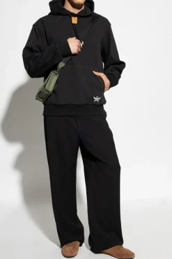 MCM CZARNY Bluza z logo