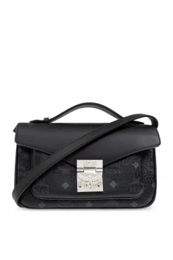 MCM CZARNY Torba do ręki `Tracy Medium`
