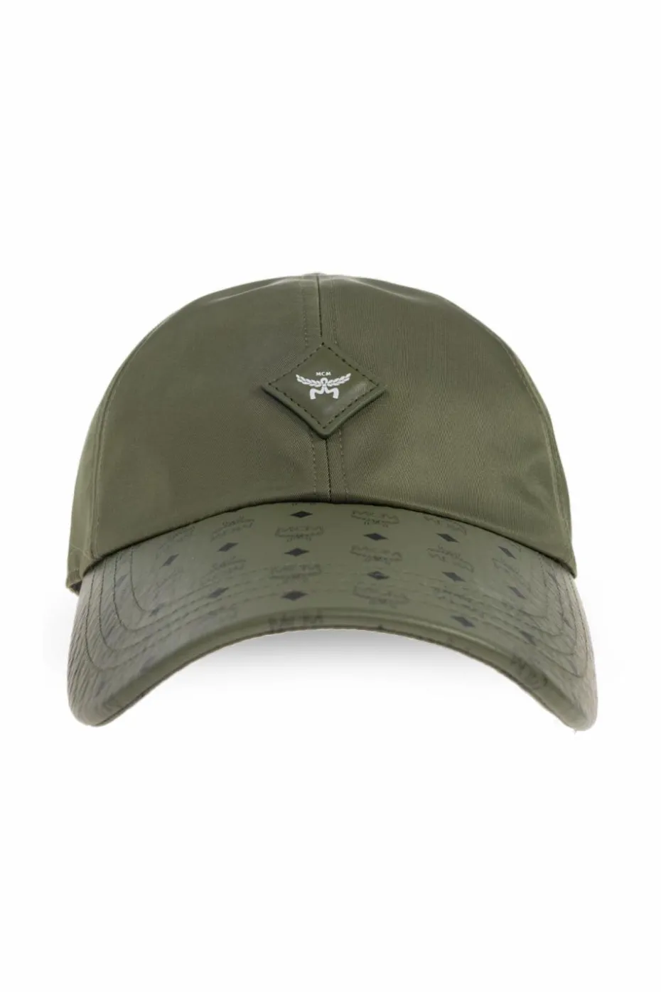 MCM ZIELONY `Czapka z daszkiem z logo