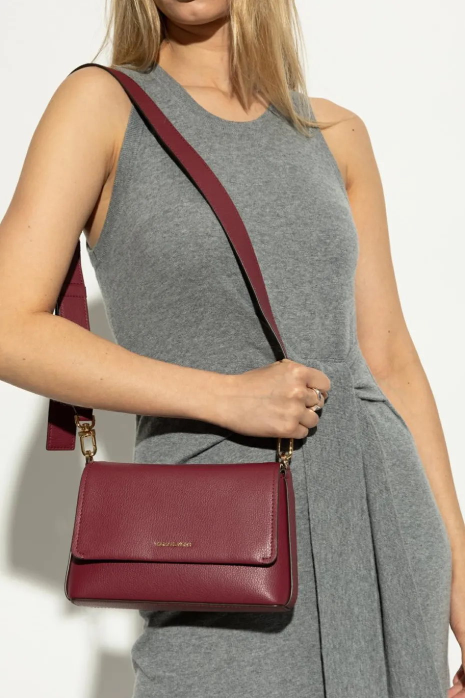 Michael Michael Kors BORDO Torba na ramię `Nessa Small`