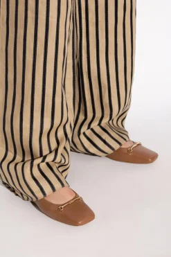 Michael Michael Kors BRĄZOWY Baleriny `Lena`