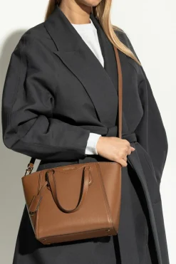 Michael Michael Kors BRĄZOWY Torba na ramię `Taryn`