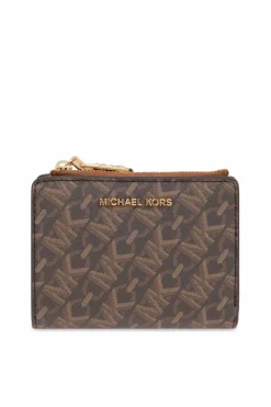 Michael Michael Kors BRĄZOWY Portfel `Empire`