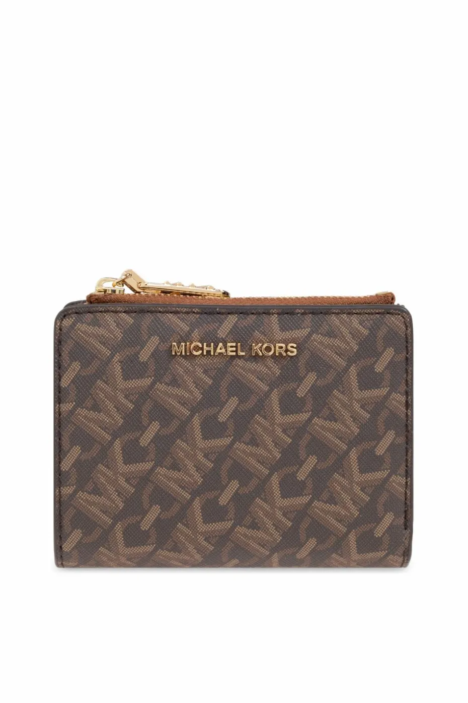 Michael Michael Kors BRĄZOWY Portfel `Empire`