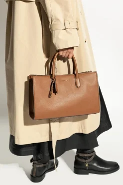 Michael Michael Kors BRĄZOWY Torba do ręki`Scarlett`