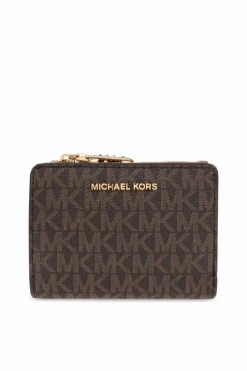 Michael Michael Kors BRĄZOWY Portfel `Empire`