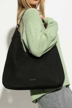 Michael Michael Kors BRĄZOWY Torba na ramię `Nolita Large`