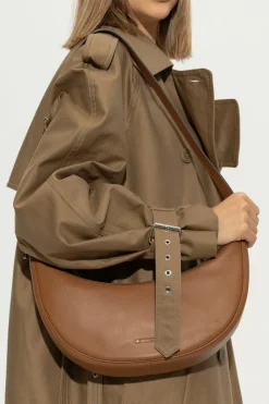 Michael Michael Kors BRĄZOWY Torba na ramię `Avra`