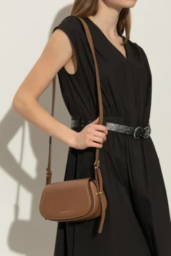 Michael Michael Kors BRĄZOWY Torba na ramię `Lydia`