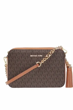 Michael Michael Kors BRĄZOWY Torba na ramię ‘Jet Set'