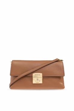Michael Michael Kors BRĄZOWY Torba ma ramię `Addie`