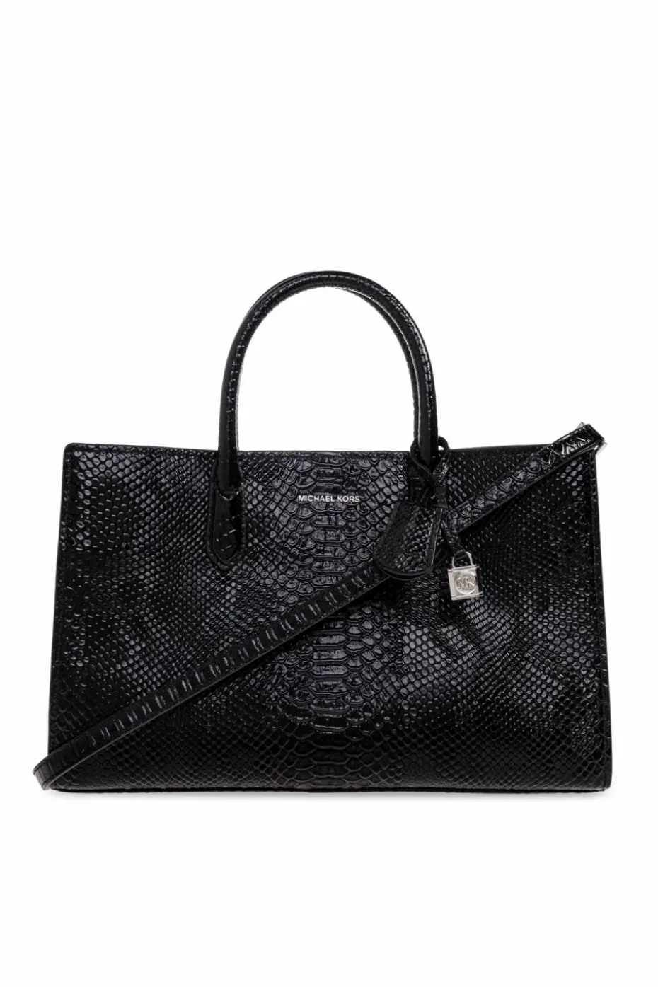 Michael Michael Kors CZARNY Torba do ręki `Scarlett Medium`