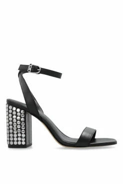 Michael Michael Kors CZARNY Sandały na obcasie `Merriam`