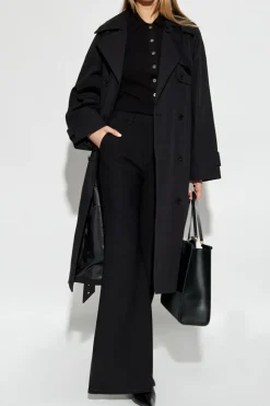 Michael Michael Kors CZARNY Top z kołnierzem