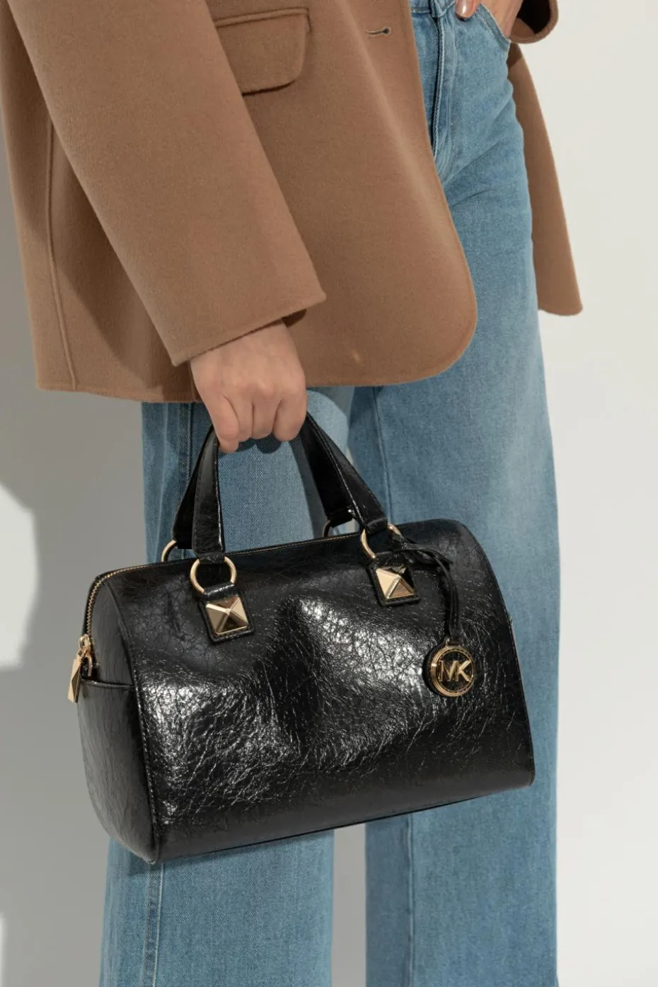 Michael Michael Kors CZARNY Torba do ręki `Grayson`