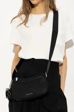 Michael Michael Kors CZARNY Torba na ramię ‘Jet Set Medium’