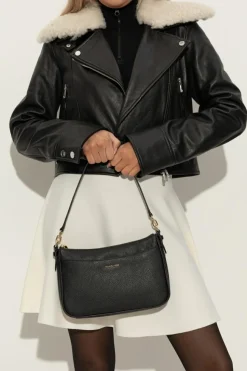 Michael Michael Kors CZARNY Torba na ramię `Jet Set`