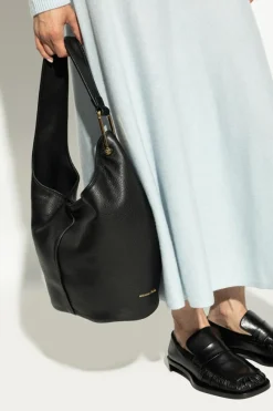 Michael Michael Kors CZARNY Torba na ramię `Sonny Medium`