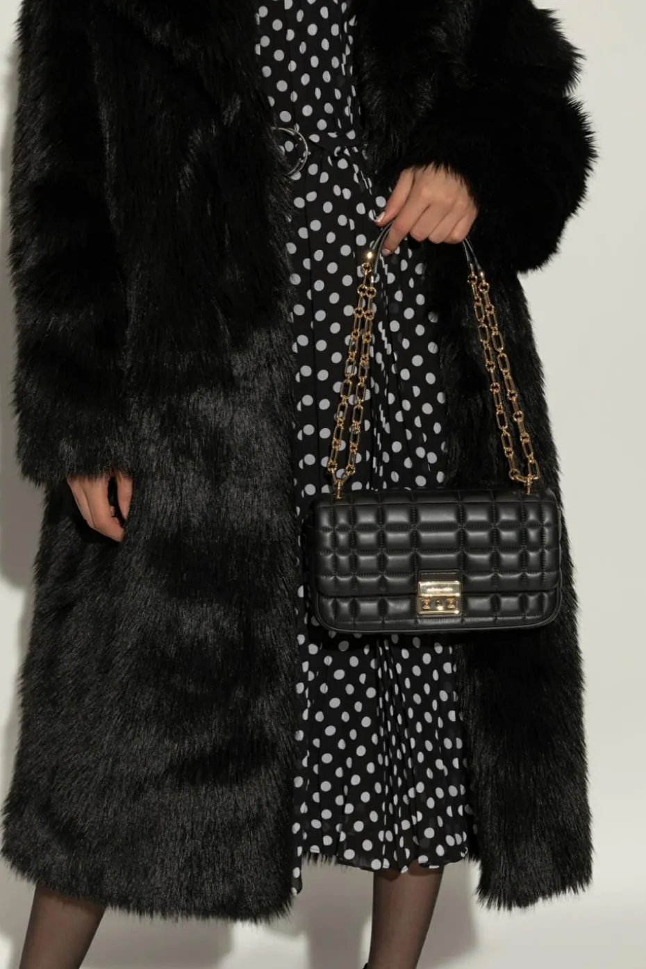 Michael Michael Kors CZARNY Torba na ramię `Tribeca`