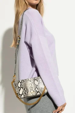 Michael Michael Kors kremowy Torba na ramię `Bryant Small`
