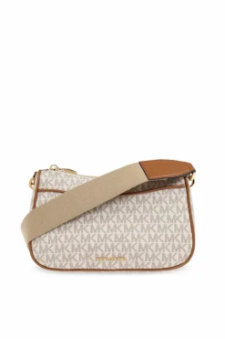 Michael Michael Kors kremowy Torba na ramię `Jet Set`