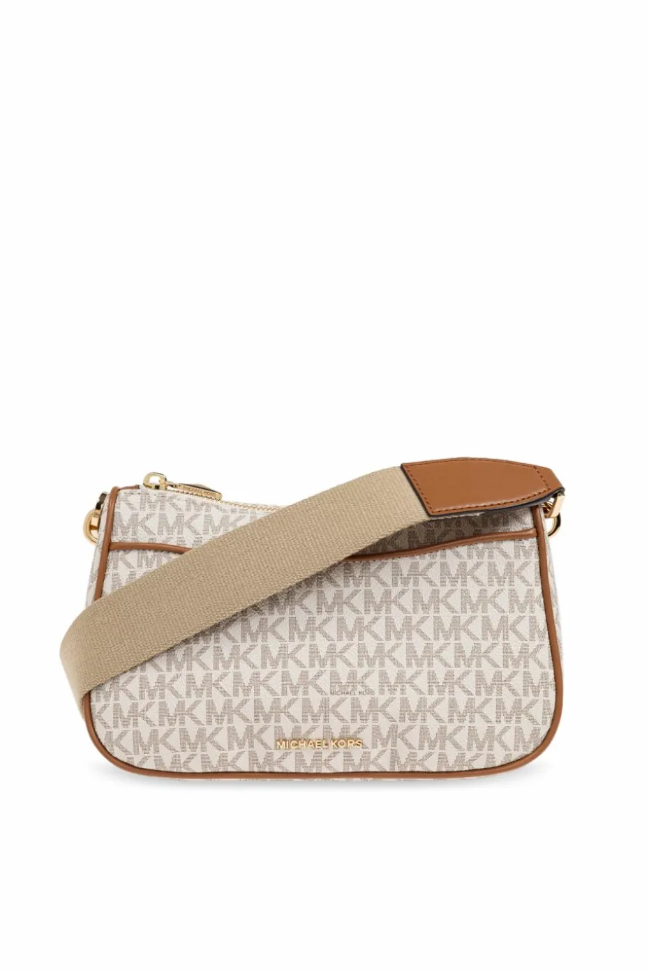 Michael Michael Kors kremowy Torba na ramię `Jet Set`