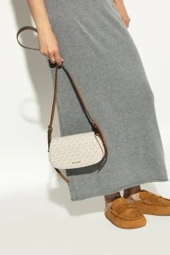 Michael Michael Kors kremowy Torba na ramię `Lydia Small`