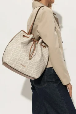 Michael Michael Kors kremowy Torba typu `bucket`