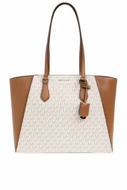 Michael Michael Kors kremowy Torba ‘Taryn’ typu ‘shopper’
