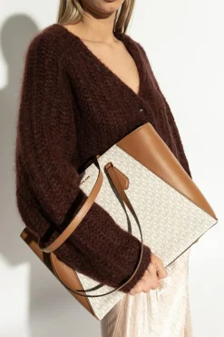 Michael Michael Kors kremowy Torba ‘Taryn’ typu ‘shopper’