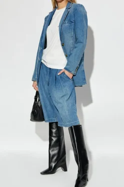 Michael Michael Kors NIEBIESKI Jeansowe szorty