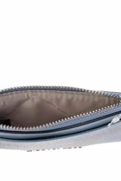 Michael Michael Kors NIEBIESKI Skórzany portfel