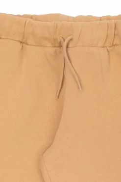 Mini Rodini beżowy Spodnie dresowe z logo