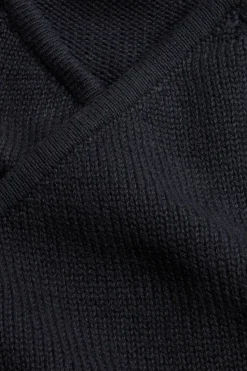 Mini Rodini CZARNY Komplet: sweter i spodnie