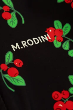 Mini Rodini CZARNY Kostium ze wzorem