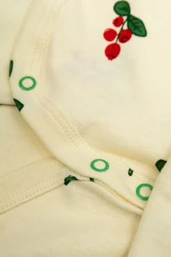 Mini Rodini kremowy Komplet: body i spodnie