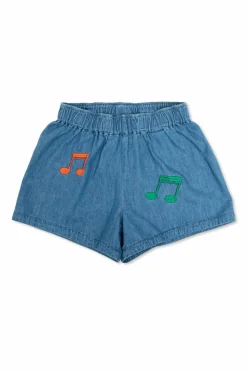 Mini Rodini NIEBIESKI Szorty jeansowe