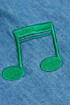 Mini Rodini NIEBIESKI Szorty jeansowe