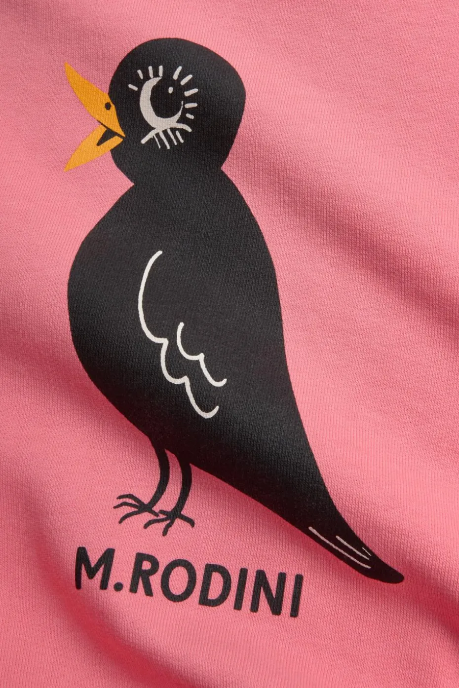 Mini Rodini RÓŻOWY Bluza z nadrukiem