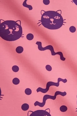 Mini Rodini RÓŻOWY T-shirt z nadrukiem