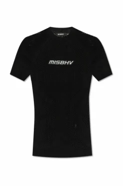 MISBHV CZARNY Top z logo