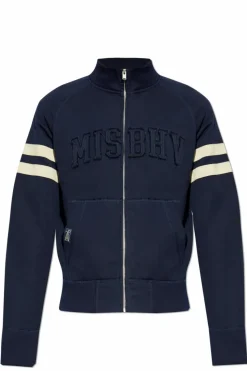 MISBHV GRANATOWY Bluza z logo