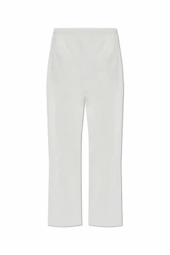 MM6 Maison Margiela BIAŁY Bawełniane spodnie dresowe