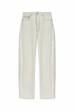 MM6 Maison Margiela BIAŁY Jeansy z kieszeniami