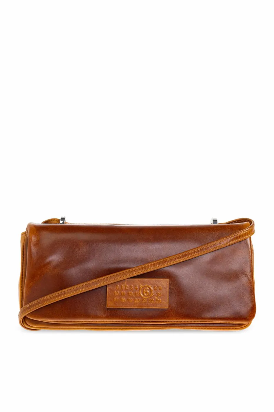 MM6 Maison Margiela BRĄZOWY Torba na ramię