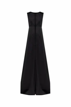 MM6 Maison Margiela CZARNY Sukienka bez rękawów