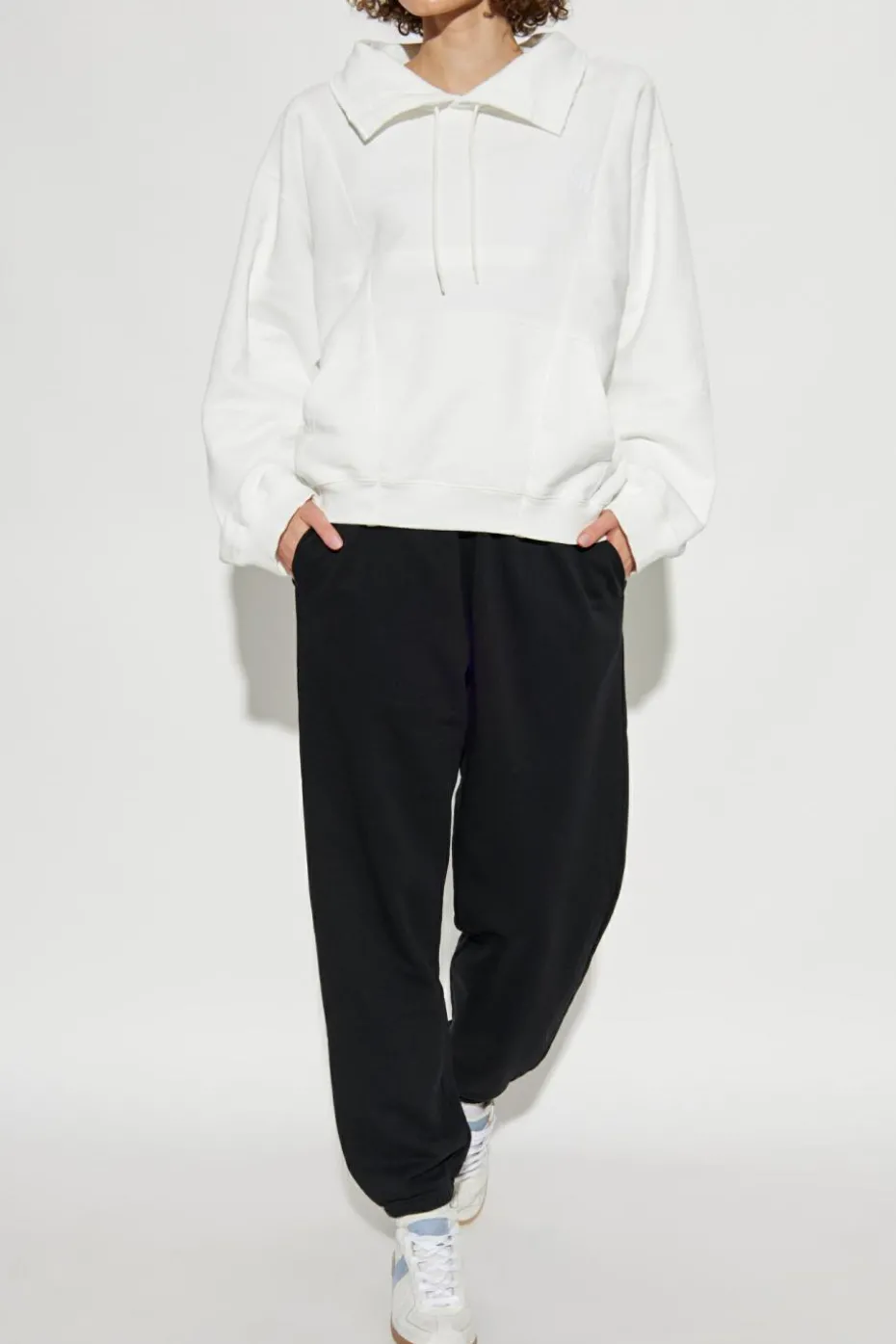 MM6 Maison Margiela CZARNY Spodnie dresowe