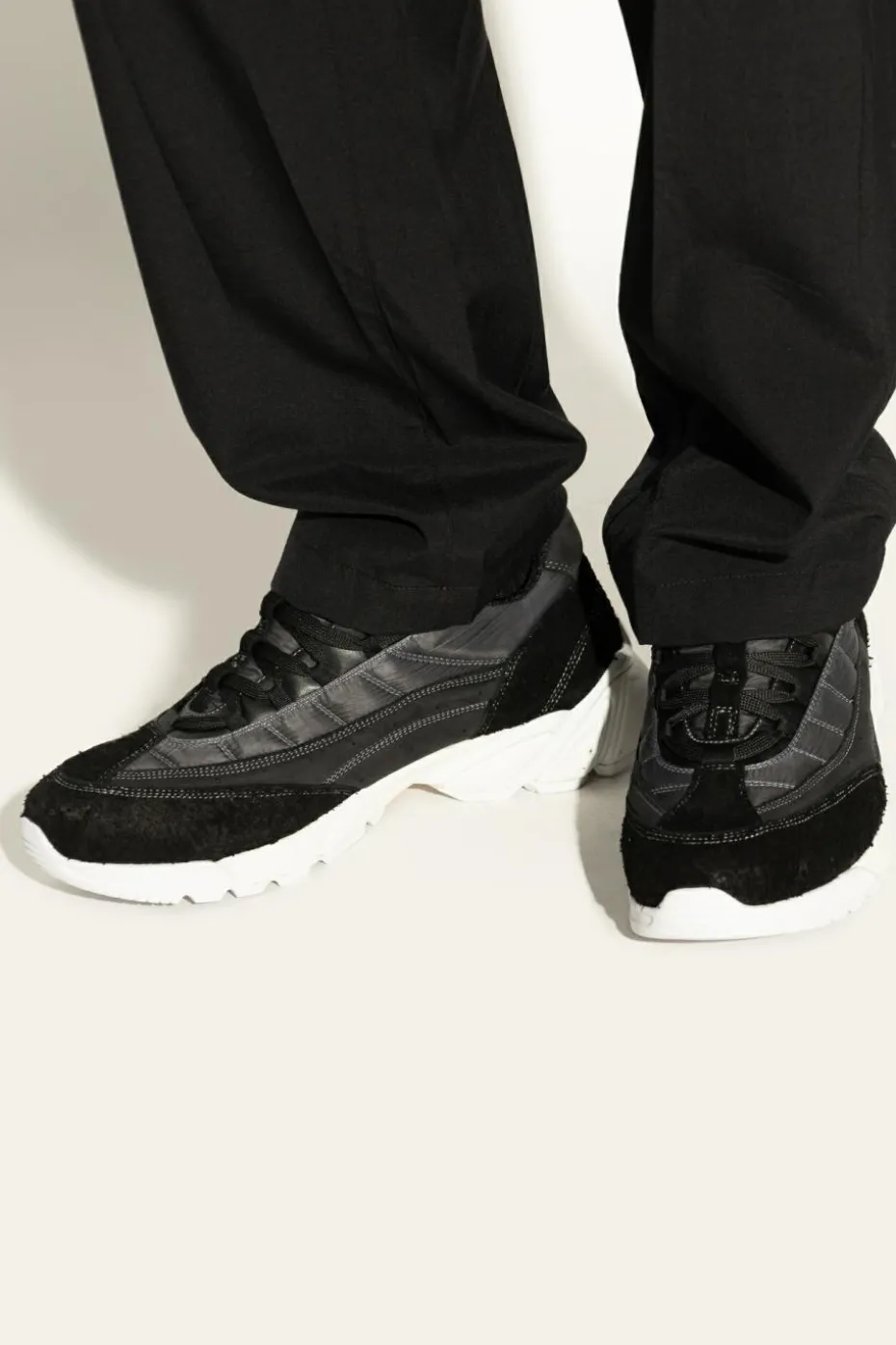 MM6 Maison Margiela CZARNY Buty sportowe