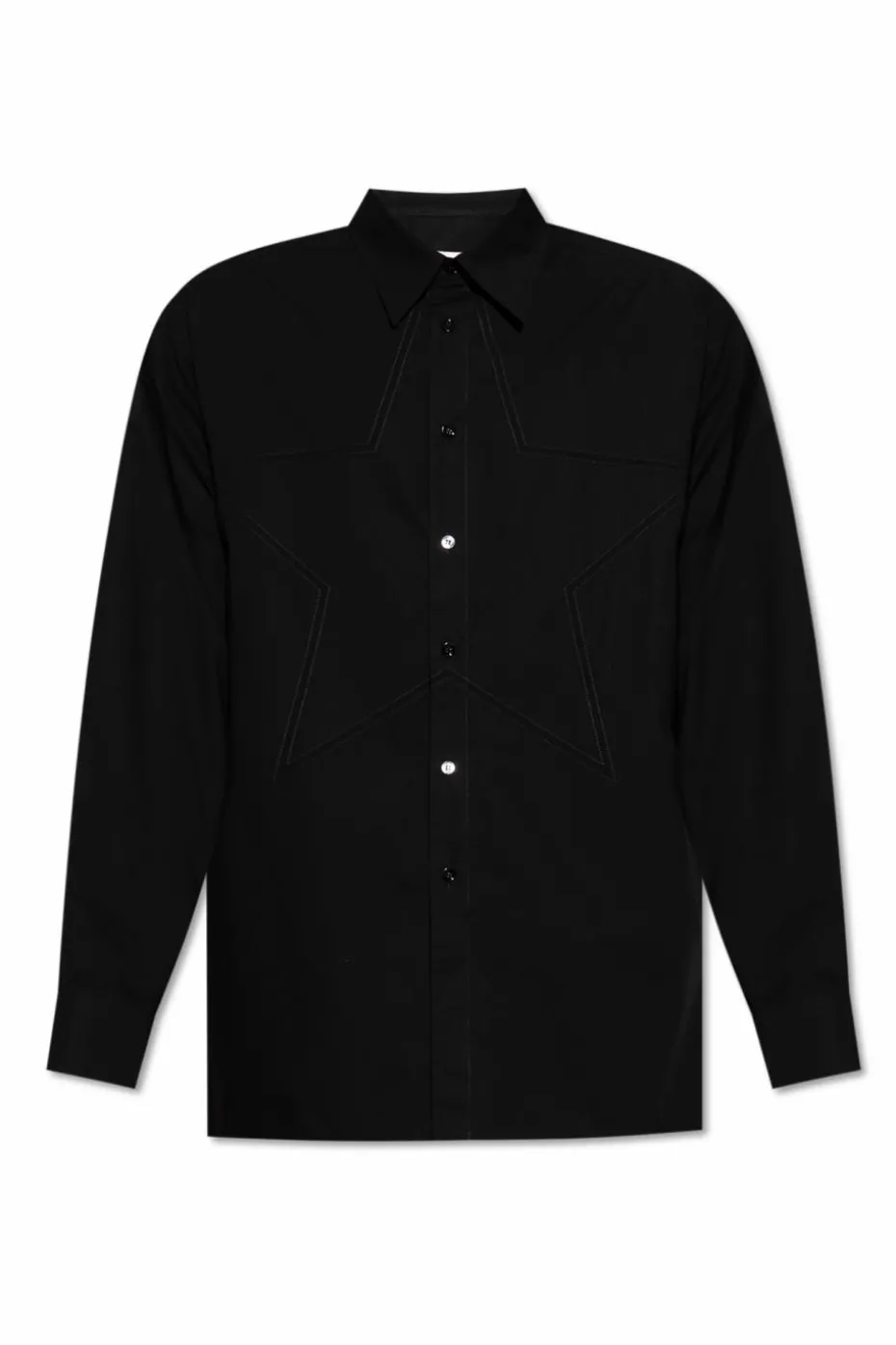 MM6 Maison Margiela CZARNY Bawełniana koszula