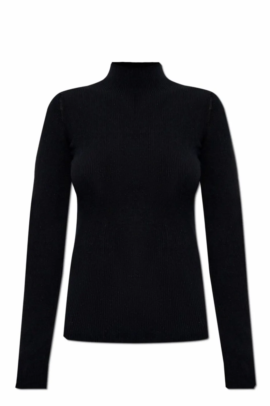 MM6 Maison Margiela CZARNY Bawełniany golf